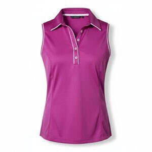 Adidas Golf Women’s‎ Sleeveless Polo Size Small Climacool Technology in Pink